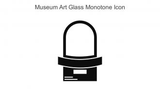 Museum Art Glass Monotone Icon In Powerpoint Pptx Png And Editable Eps Format