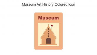 Museum Art History Colored Icon In Powerpoint Pptx Png And Editable Eps Format