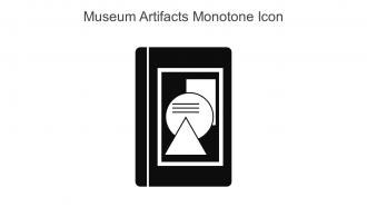 Museum Artifacts Monotone Icon In Powerpoint Pptx Png And Editable Eps Format