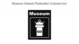 Museum Artwork Publication Monotone Icon In Powerpoint Pptx Png And Editable Eps Format