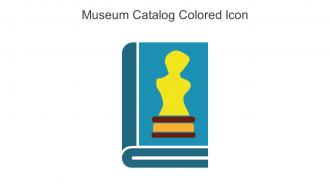 Museum Catalog Colored Icon In Powerpoint Pptx Png And Editable Eps Format
