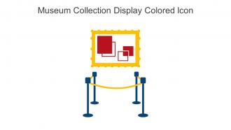 Museum Collection Display Colored Icon In Powerpoint Pptx Png And Editable Eps Format