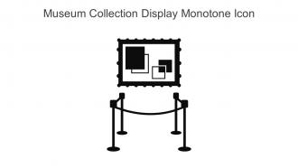 Museum Collection Display Monotone Icon In Powerpoint Pptx Png And Editable Eps Format