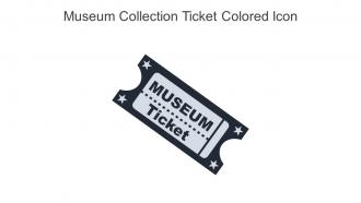 Museum Collection Ticket Colored Icon In Powerpoint Pptx Png And Editable Eps Format