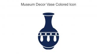 Museum Decor Vase Colored Icon In Powerpoint Pptx Png And Editable Eps Format