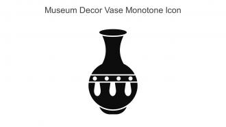Museum Decor Vase Monotone Icon In Powerpoint Pptx Png And Editable Eps Format