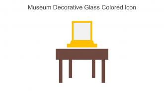 Museum Decorative Glass Colored Icon In Powerpoint Pptx Png And Editable Eps Format