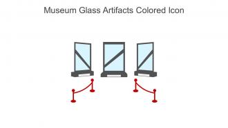 Museum Glass Artifacts Colored Icon In Powerpoint Pptx Png And Editable Eps Format
