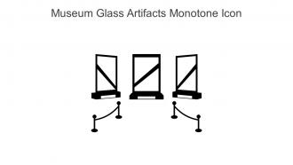 Museum Glass Artifacts Monotone Icon In Powerpoint Pptx Png And Editable Eps Format