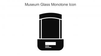 Museum Glass Monotone Icon In Powerpoint Pptx Png And Editable Eps Format