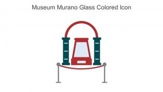 Museum Murano Glass Colored Icon In Powerpoint Pptx Png And Editable Eps Format
