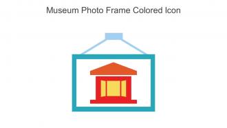 Museum Photo Frame Colored Icon In Powerpoint Pptx Png And Editable Eps Format