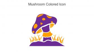 Mushroom Colored Icon In Powerpoint Pptx Png And Editable Eps Format