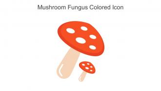 Mushroom Fungus Colored Icon In Powerpoint Pptx Png And Editable Eps Format