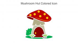 Mushroom Hut Colored Icon In Powerpoint Pptx Png And Editable Eps Format
