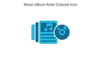 Music Album Artist Colored Icon In Powerpoint Pptx Png And Editable Eps Format