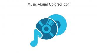 Music Album Colored Icon In Powerpoint Pptx Png And Editable Eps Format