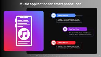 Music App Powerpoint PPT Template Bundles Captivating Informative
