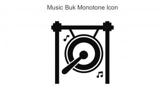 Music Buk Monotone Icon In Powerpoint Pptx Png And Editable Eps Format