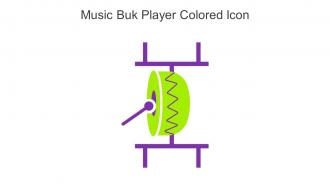 Music Buk Player Colored Icon In Powerpoint Pptx Png And Editable Eps Format