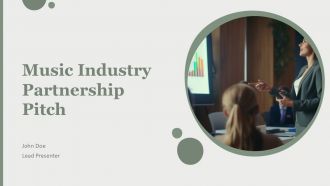 Music Industry Partnership Pitch PPT Template AT