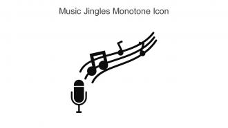 Music Jingles Monotone Icon In Powerpoint Pptx Png And Editable Eps Format