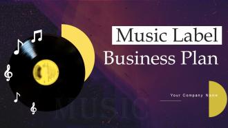 Music Label Business Plan Powerpoint Presentation Slides