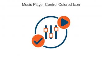 Music Player Control Colored Icon In Powerpoint Pptx Png And Editable Eps Format
