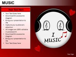 Music powerpoint presentation slides db