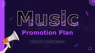 Music Promotion Plan Powerpoint PPT Template Bundles