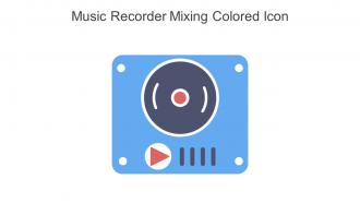 Music Recorder Mixing Colored Icon In Powerpoint Pptx Png And Editable Eps Format
