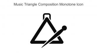 Music Triangle Composition Monotone Icon In Powerpoint Pptx Png And Editable Eps Format
