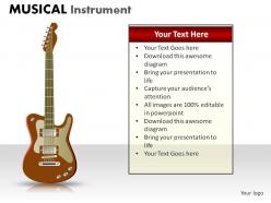 Musical instrument powerpoint presentation slides