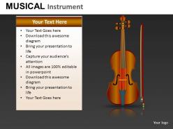 Musical instrument powerpoint presentation slides db