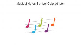 Musical Notes Symbol Colored Icon In Powerpoint Pptx Png And Editable Eps Format