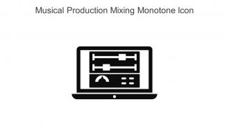 Musical Production Mixing Monotone Icon In Powerpoint Pptx Png And Editable Eps Format