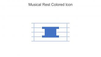 Musical Rest Colored Icon In Powerpoint Pptx Png And Editable Eps Format