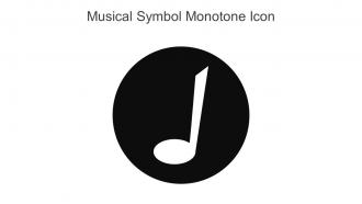 Musical Symbol Monotone Icon In Powerpoint Pptx Png And Editable Eps Format