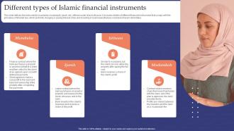 Muslim Banking Different Types Of Islamic Financial Instruments Fin SS V