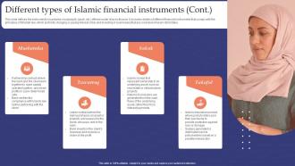 Muslim Banking Different Types Of Islamic Financial Instruments Fin SS V Colorful Visual