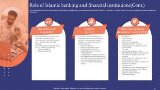 Muslim Banking Powerpoint Presentation Slides Fin CD V Idea Professional