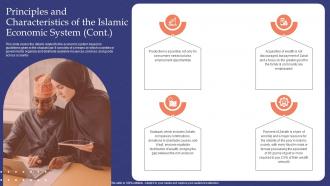 Muslim Banking Principles And Characteristics Of The Islamic Economic System Fin SS V Colorful Visual