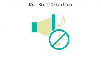 Mute Sound Colored Icon In Powerpoint Pptx Png And Editable Eps Format