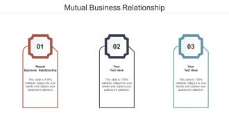 Mutual business relationship ppt powerpoint presentation icon design inspiration cpb