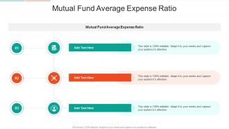 Mutual Fund Average Expense Ratio In Powerpoint And Google Slides Cpb