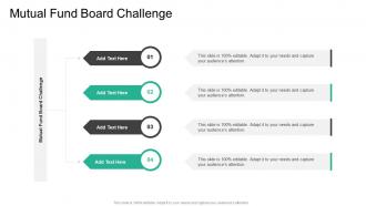 Mutual Fund Board Challenge In Powerpoint And Google Slides Cpb