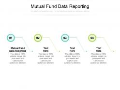 Mutual fund data reporting ppt powerpoint presentation portfolio clipart cpb