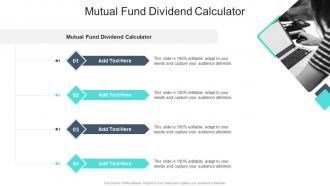 Mutual Fund Dividend Calculator In Powerpoint And Google Slides Cpb