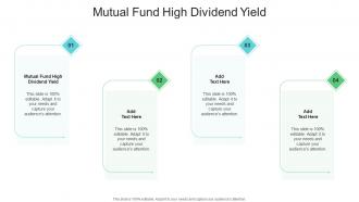 Mutual Fund High Dividend Yield In Powerpoint And Google Slides Cpb