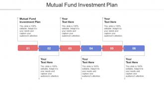 Mutual fund investment plan ppt powerpoint presentation ideas tips cpb